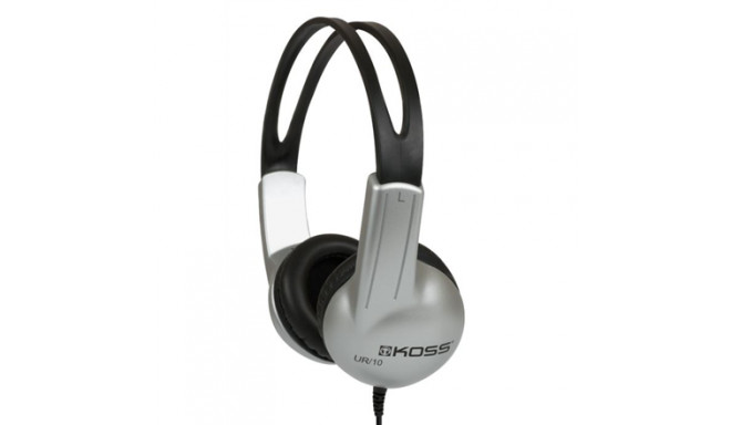Koss | Headphones | UR10 | Wired | On-Ear | Silver/Black
