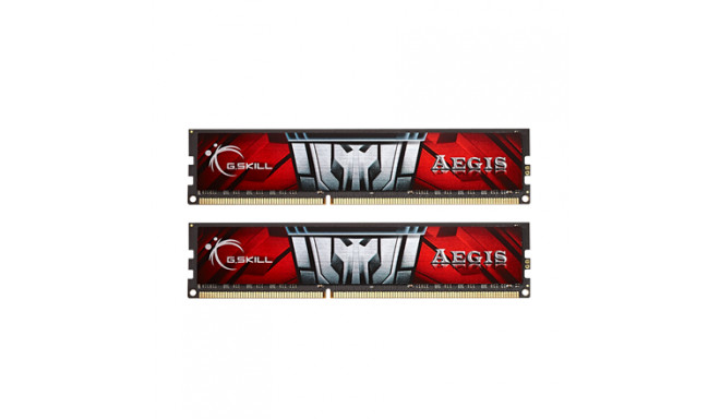 G.Skill Aegis 16GB (8GBx2) DDR3 1600 MHz PC/server registreerimata ECC-ta