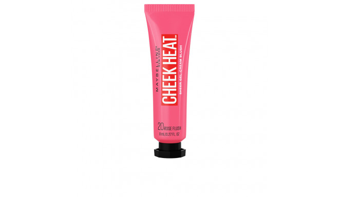 MAYBELLINE CHEEK HEAT sheer gel-cream blush #20-rose flash