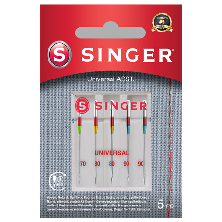 Singer universaalne nõel ASST 5PK kootud kangastele
