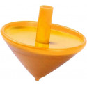 BigBuy Fun spinning top, yellow (144682)