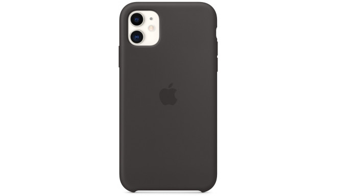 Apple защитный чехол Silicone iPhone 11, black