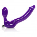 Feeldoe Strapless Strap On Purple Tantus F9911