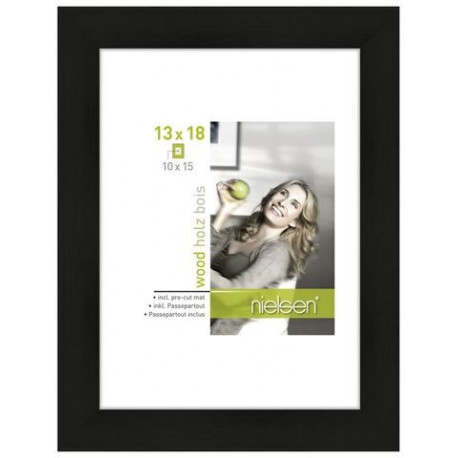 Nielsen fotoraam Apollon 13x18/10x15cm, must
