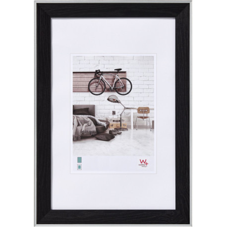 Walther pildiraam Bohemian 13x18cm, must