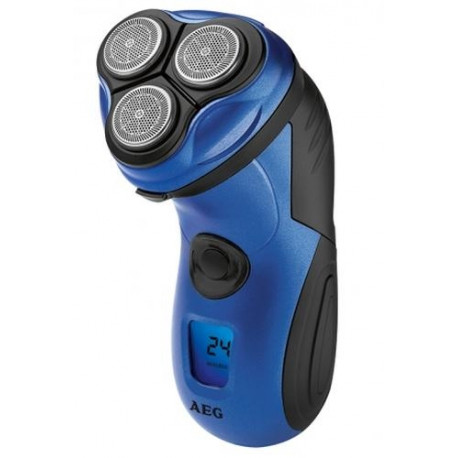 AEG HR 5655 Rotation shaver Trimmer Black, Blue