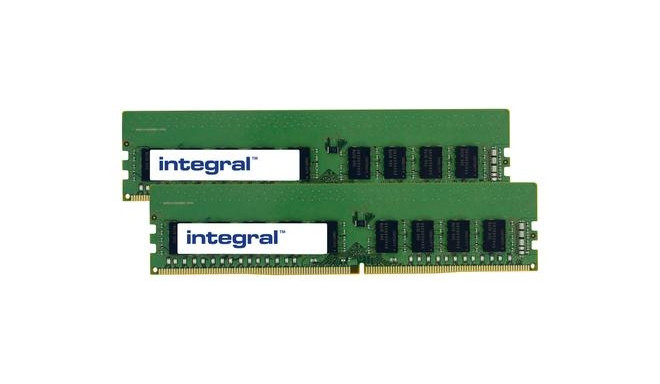 Integral 16GB (2x8GB) PC RAM KIT DDR4 2400MHZ memory module ECC