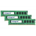 Integral 12GB (3X4GB) PC RAM Module DDR3 1066MHZ UNBUFFERED ECC DIMM KIT OF 3 EQV. TO CT3KIT51272BA1