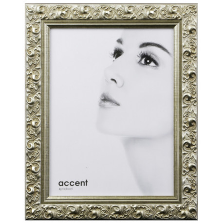 Nielsen photo frame Arabesque 18x24 Wood Portrait, silver (8534003)