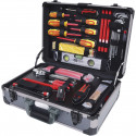 KS Tools 1/4 + 1/2 Electricians Tool Set  128 pcs