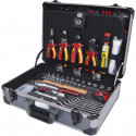 KS Tools 1/4 + 1/2 Electricians Tool Set  128 pcs