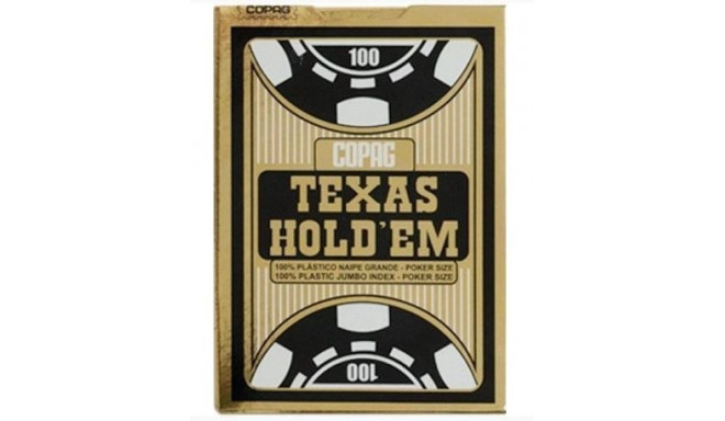 Cartamundi mängukaardid Poker Texas Jumbo, must