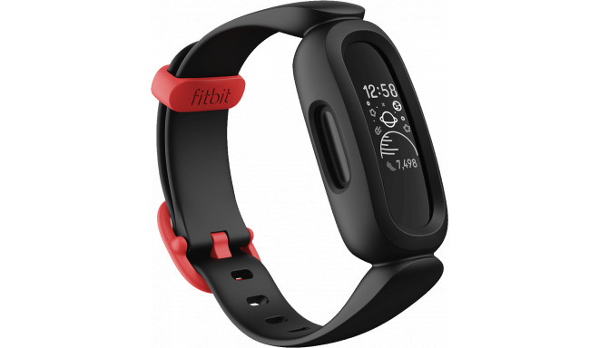 Fitbit трекер активности для детей Ace 3, black/racer red