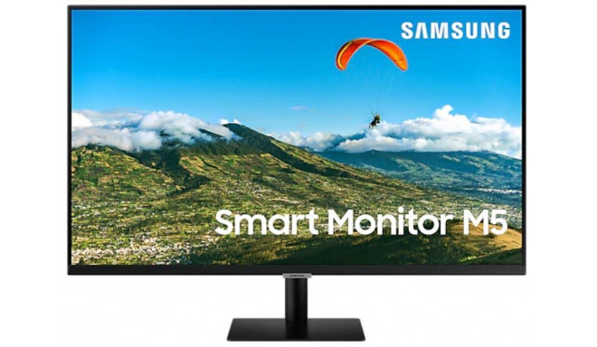 LCD Monitor|SAMSUNG|S27AM500NU|27"|Smart|Panel VA|1920x1080|16:9|60Hz|8 ms|Speakers|Tilt|Colour Blac