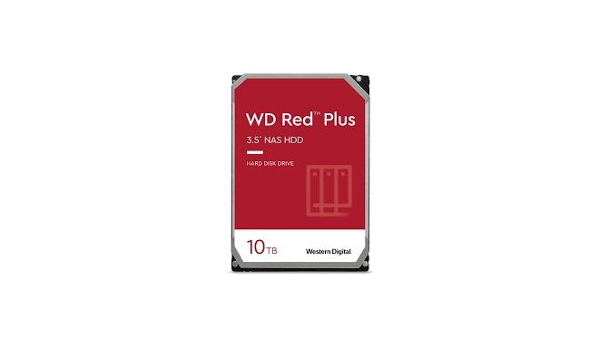 Western Digital kõvaketas Red Plus 10TB SATA 3.0 256MB 7200rpm 3,5" WD101EFBX