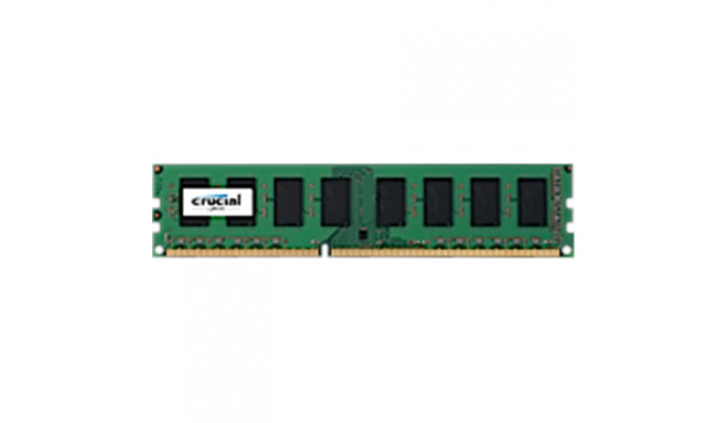 Crucial 8 GB, DDR3, 1600 MHz, PC/server, Regi