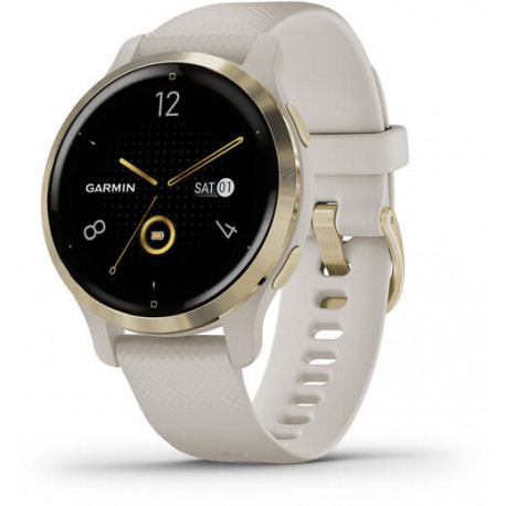 Garmin Venu 2S, light gold/light sand