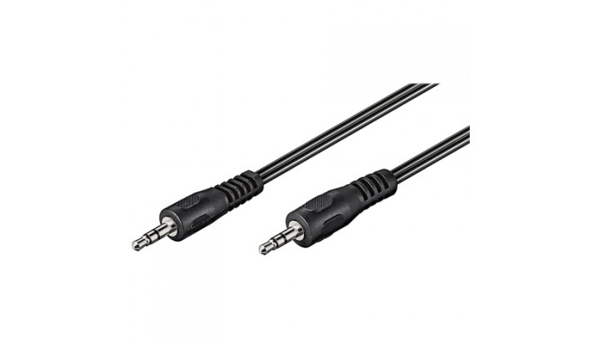 Goobay | AUX audio connector cable | 50449 | 3.5 mm male (3-pin, stereo) | 3.5 mm male (3-pin, stere