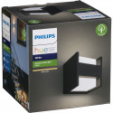 Philips Hue Fuzo square LED sconce black