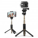 BlitzWolf BW-BS3 2in1 Selfie Stick + Tripod Telescopic Stand with Bluetooth Remote Control / Black