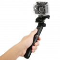BlitzWolf BW-BS3 2in1 Selfie Stick + Tripod Telescopic Stand with Bluetooth Remote Control / Black