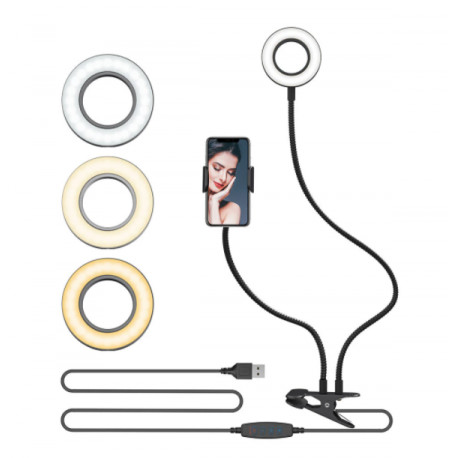 Blitzwolf BW-SL6 Desktop Flash LED Phone Holder
