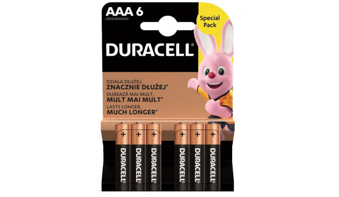 Basic AAA/LR3 blister 6pcs