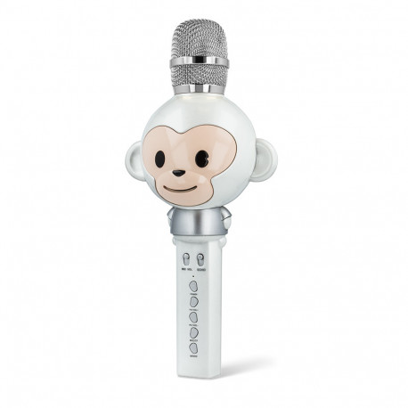 Maxlife BT microphone with speaker Animal MX-100 white