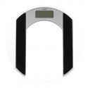Adler AD 8122 Electronic personal scale Oval Black,Transparent