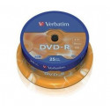 DVD-R 16x Verbatim  AZO 4.7GB 25pcs