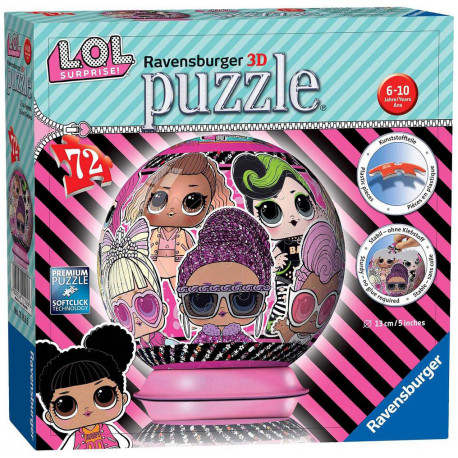 Ravensburger 3D puzzle L.O.L Surprise 72pcs