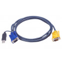 ATEN KVM cable  CS-12xx, CL-10xx, CL-12xx, USB,6m