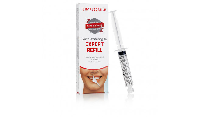 BECONFIDENT SIMPLESMILE® teeth whitening X4 expert refill 1 u