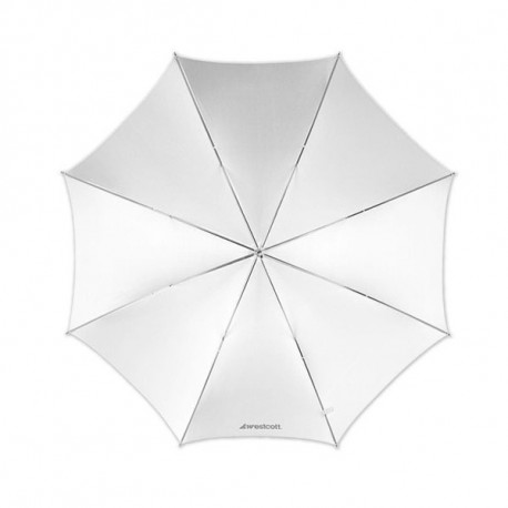 Westcott vihmavari 43"/109cm, white satin