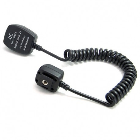 JJC FC E3 (0.9M) Off Camera Shoe Cord (Canon OC E3)