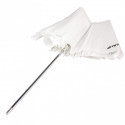 Westcott 43"/109cm Optical White Satin Collapsible
