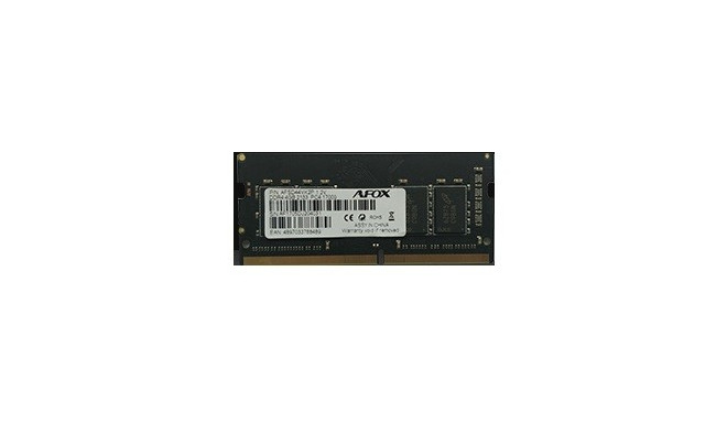 Afox RAM DDR4 SO-DIMM 16GB 2666MHz Micron Chip