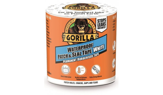 Gorilla teip "Patch & Seal" 3m, valge
