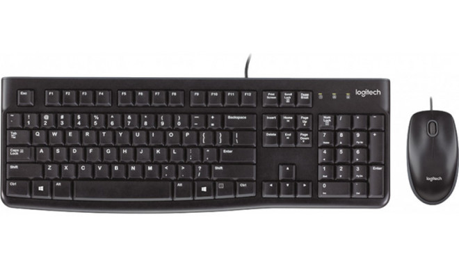 Logitech klaviatuur + hiir MK120 RU