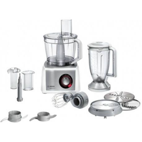 Bosch Food Processor MultiTalent 8 MC812S814 White, 1250 W, Number of speeds 2, 3.9 L, Blender