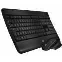 Logitech MX900 keyboard USB + Bluetooth QWERTY Pan Nordic Black