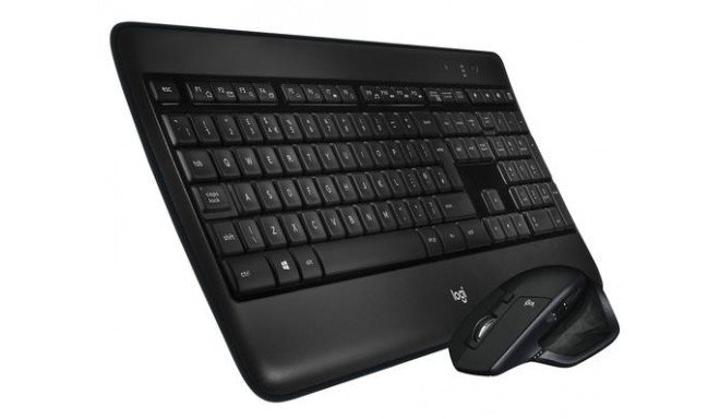 Logitech MX900 Performance keyboard USB + Bluetooth QWERTY Pan Nordic Black