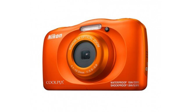 Nikon COOLPIX W150 Kit 1/3.1" Compact camera 13.2 MP CMOS 4160 x 3120 pixels Orange