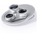 Universal lenses for smartphone 145632, silver