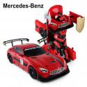 RASTAR transformable car RC 1:14 Mercedes-Benz GT3 Red/Grey/Blue/Yellow, 74800