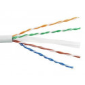 PremiumCord TP Cable 4x2,solid UTP Cat6, AWG23, copper 1m
