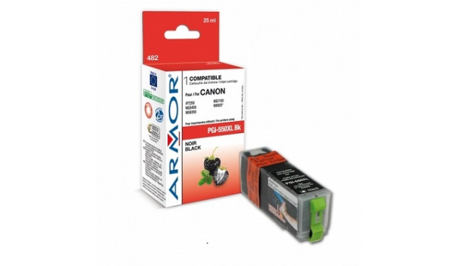 ARMOR ink-jet for Canon, black, 25ml, komp. s  PGI550BK / PGI550BKXL