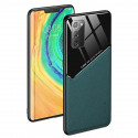 Mocco Lens Leather Back Case Aizmugurējais Ādas Apvalks Priekš Apple Iphone 11 Pro Zaļš