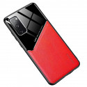 Mocco Lens Leather Back Case for Apple Iphone 12/12 Pro Red