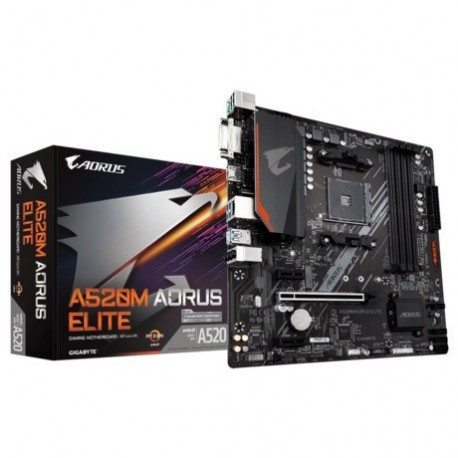 A520M AORUS ELITE AM4 4 DDR4 HDMI/DVI M.2 mATX